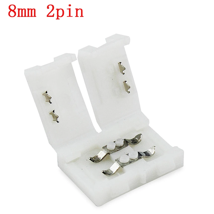 Светодиодные Ленты Разъемы 2pin 8 мм/2pin 10 мм/4pin 10 мм/5pin 12 мм сварки разъем для 5050/3528/5630 SMD Светодиодные ленты светильник