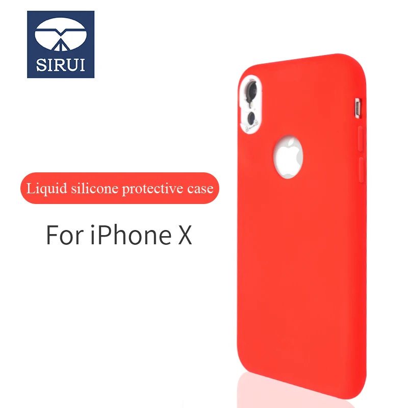 Чехол SIRUI для мобильного телефона iPhone X силиконовый чехол портретный объектив