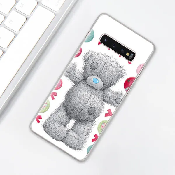 006 Tatty Teddy Bear Me To You чехол для телефона для samsung Galaxy S10e S10 Plus S7 S8 S9 Plus Note 8 9 M10 M20 M30 жесткий чехол - Цвет: 006