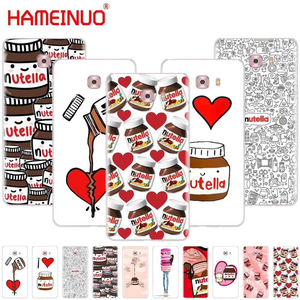 HAMEINUO чехол для телефона с шоколадной едой Tumblr Nutella Samsung Galaxy C5 C7 C8 C9 C10 J2 PRO