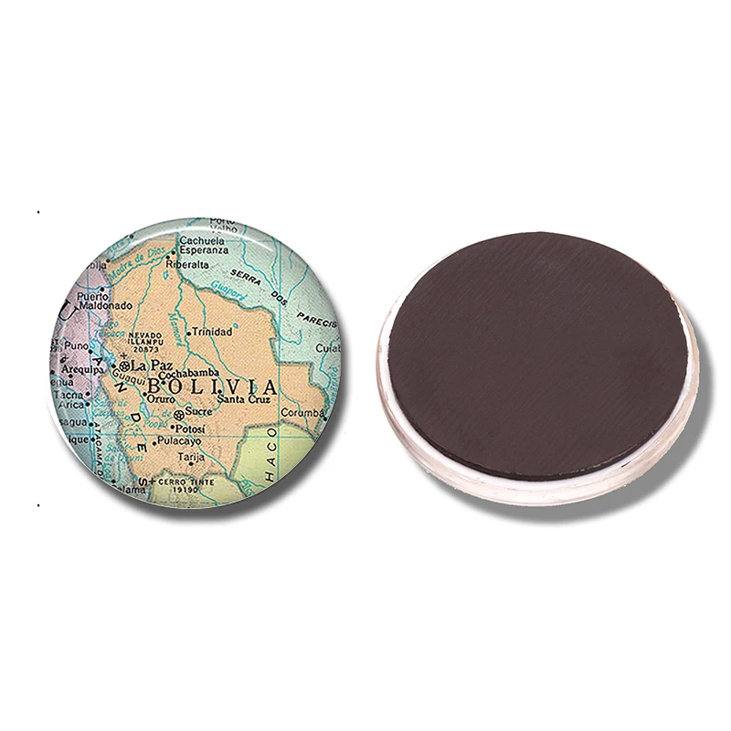 Магнит на холодильник 30 мм стеклянный купол магнитные наклейки | Дом и сад