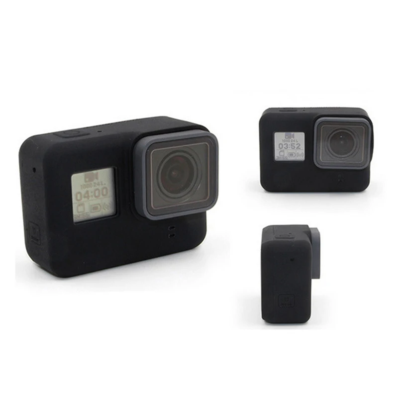 1 шт. для Go Pro HERO 5 6 4 силиконовый чехол камеры защитный грязеотталкивающий