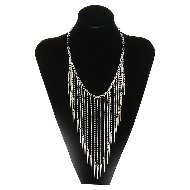Женское длинное ожерелье чокер из металлического сплава|accessories macbook|necklace