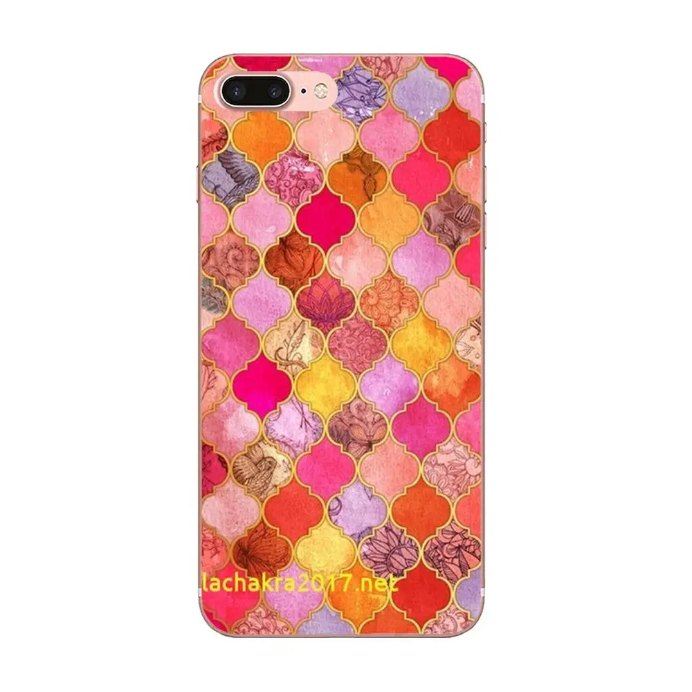 Красивые красочные обои милые силиконовые чехлы для Apple iPhone 4 4S 5 5C 5S SE 6 6S 7 8 Plus X XS Max