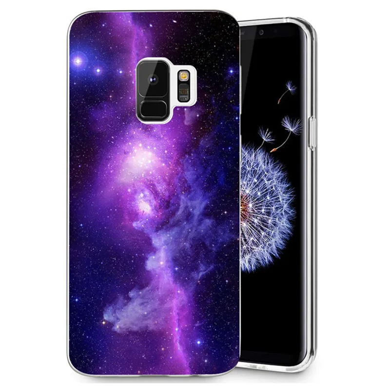 ТПУ Роскошный чехол для Samsung Galaxy S3 S9 S9Plus S8 Plus S7 edge Note 8 мягкий Сказочный пейзаж с