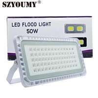 szyoumy cob led reflector 300w led floodlight ip65 waterproof for home garden park building lighting dhl free shipping