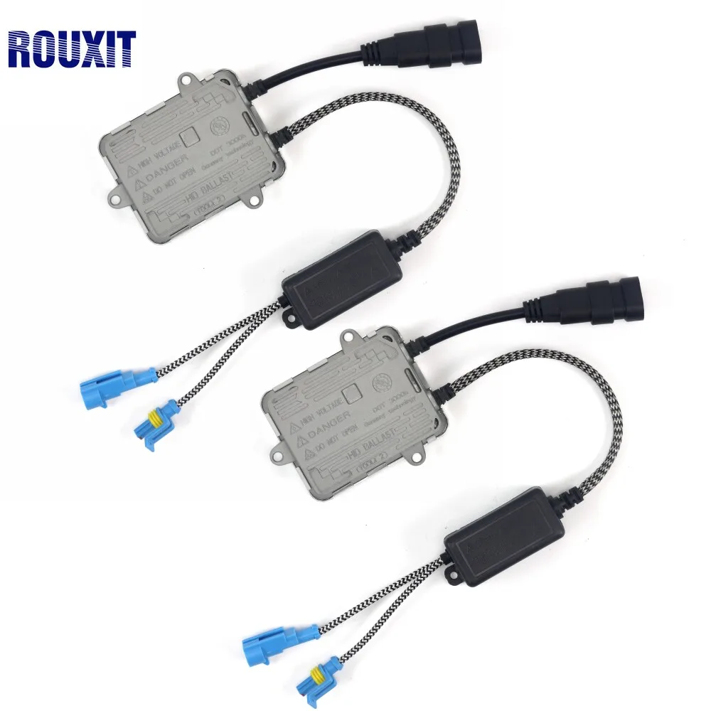 2шт 55 Вт Hid xenon балласт цифровой тонкий блок зажигания Электронный для HID Kit Xenon H7 H4 H1