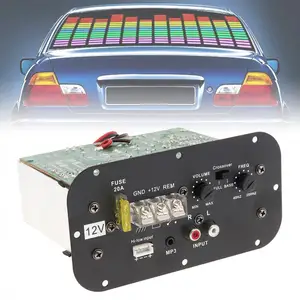 Автомобильный усилитель мощности 150 Вт, 12 В, с насыщенными басами, сабвуфер, Плата усилителя высокой мощности светильник для автомобильного сабвуфера 6 8 10 дюймов