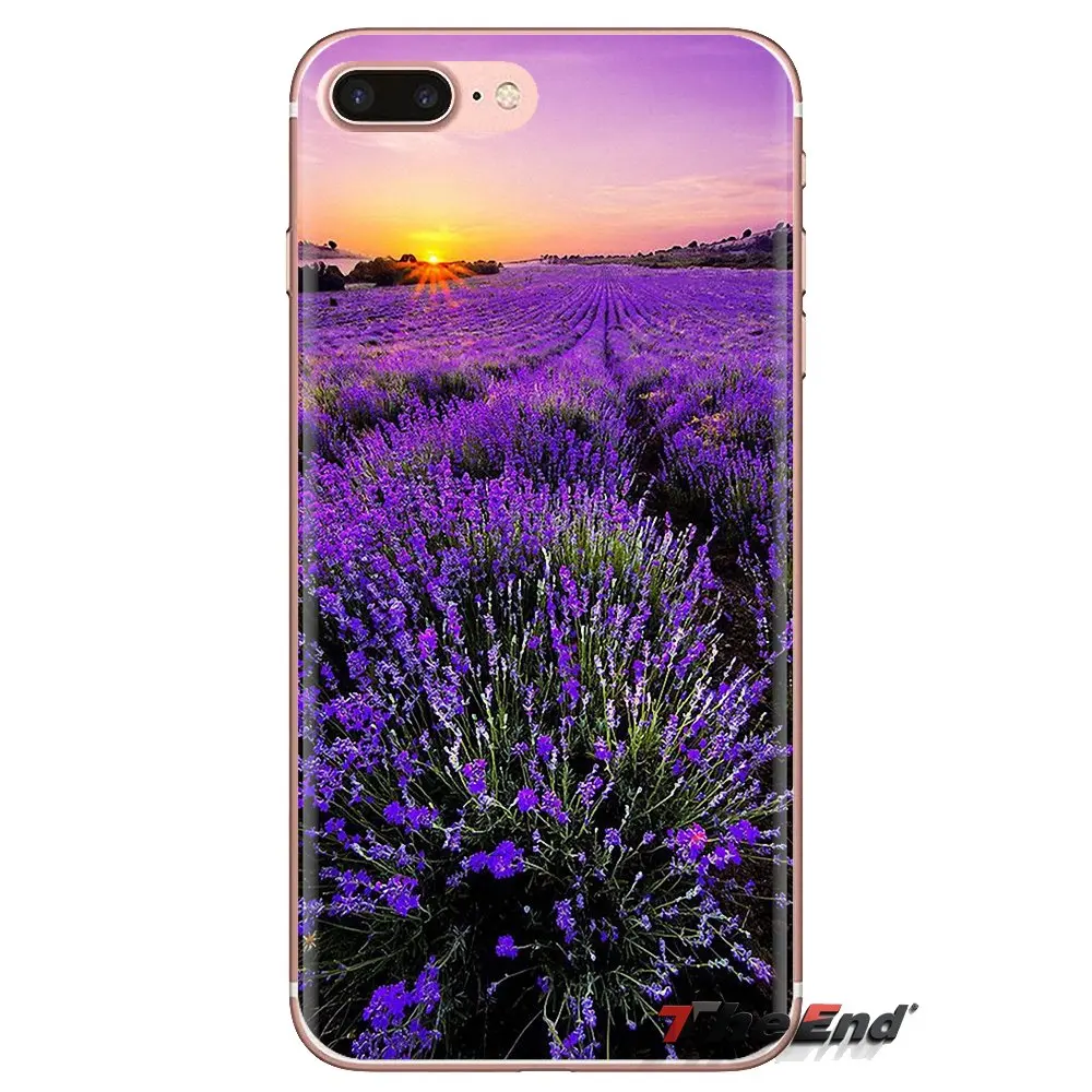 Силиконовый чехол для Huawei Nova 2 3 2i 3i Y6 Y7 Y9 Prime Pro GR3 GR5 2017 2018 2019 Y5II Y6II Лавандовый цветок
