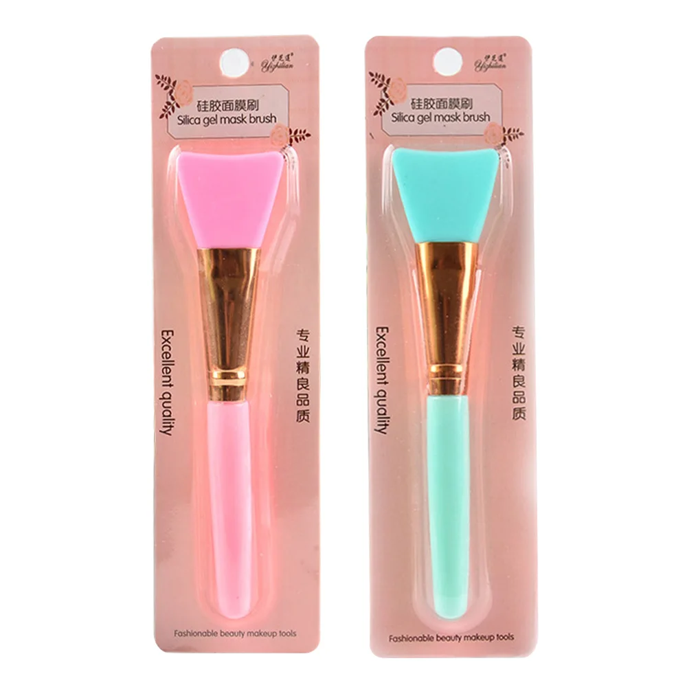 1PC Professional DIY Facial Face Mask Silicone Brush Mud Mixing Skin Care Beauty Makeup Brushes Foundation Tools Cleaner | Красота и