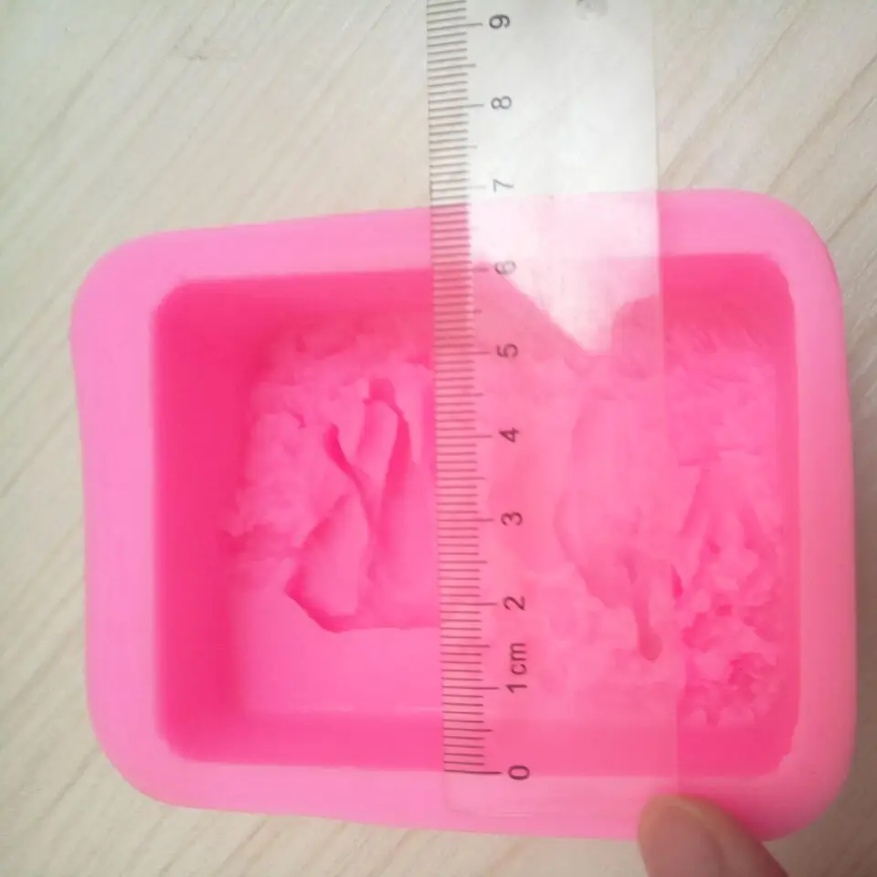 DIY силиконовая форма для мыла формы свечей ручной работы шоколадные животные