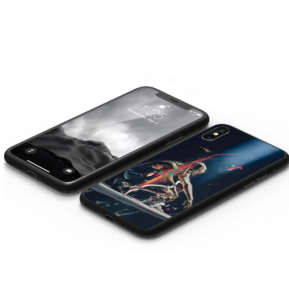 WEBBEDEPP чехол из тпу с тревисом скоттом для Apple iPhone 6 6S 7 8 Plus 5 блесток SE X XS MAX XR мягкий