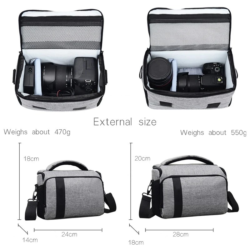 Модная водонепроницаемая сумка для камеры DSLR чехол Canon EOS 300D 5D Mark IV III 800D 6D II 7D 77D Nikon