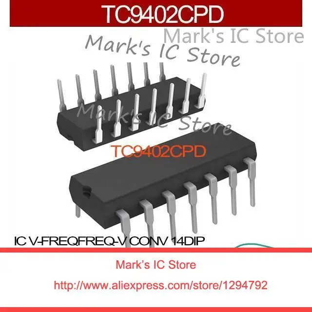 TC9402CPD IC V FREQFREQ CONV 14DIP TC9402CP 9402 TC9402 9402C TC940 9402CP|conv|ic |