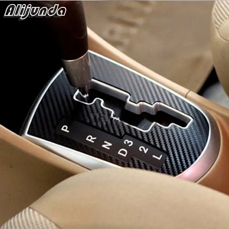 Украшение панели из углеродного волокна с резьбой 3D для Hyundai Solaris Verna Стайлинг
