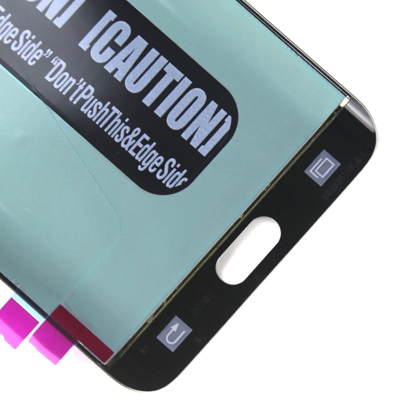 ЖК дисплей без битых пикселей для Samsung S6 edge plus белый синий серый золотистый