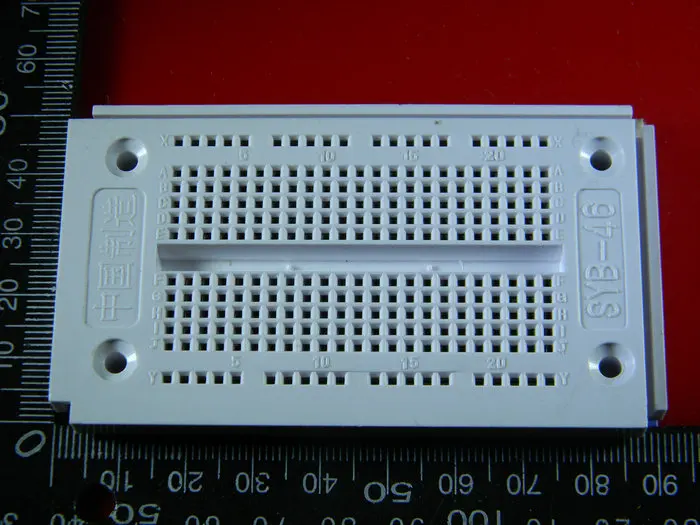 HoBiMart 5 шт. SYB 46 макетная плата 270 точка 23x12 Solderless PCB Borad 90 мм x 52 6 8 # nbp010|pcb board|board pcbbreadboard