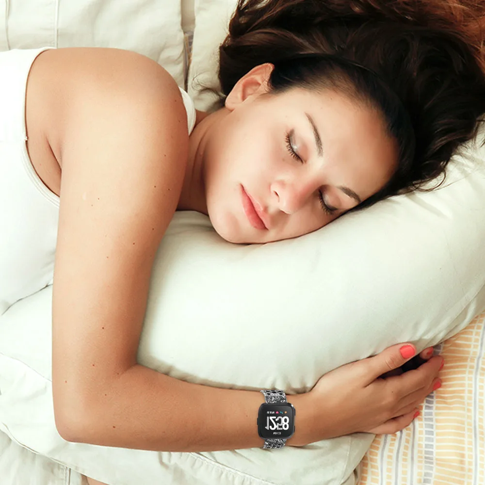 Honecumi ремешки для Fitbit Versa женщин и мужчин спортивные Ремешки маленькие