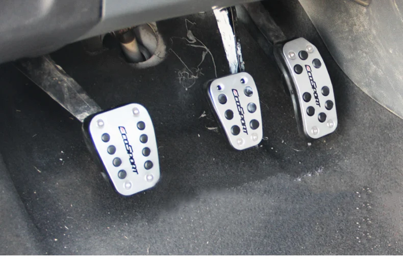 Для Ford Ecosport 2013 AT/MT автомобильный акселератор, педаль тормоза, педали сцепления, нескользящий Чехол, аксессуары