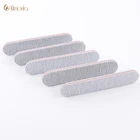 Мини-серая пилка для ногтей, 20 шт., профессиональная двухсторонняя пилка для ногтей 9*2 см, 100180 одноразовая пилочка для ногтей, маникюрный мини-пилочка