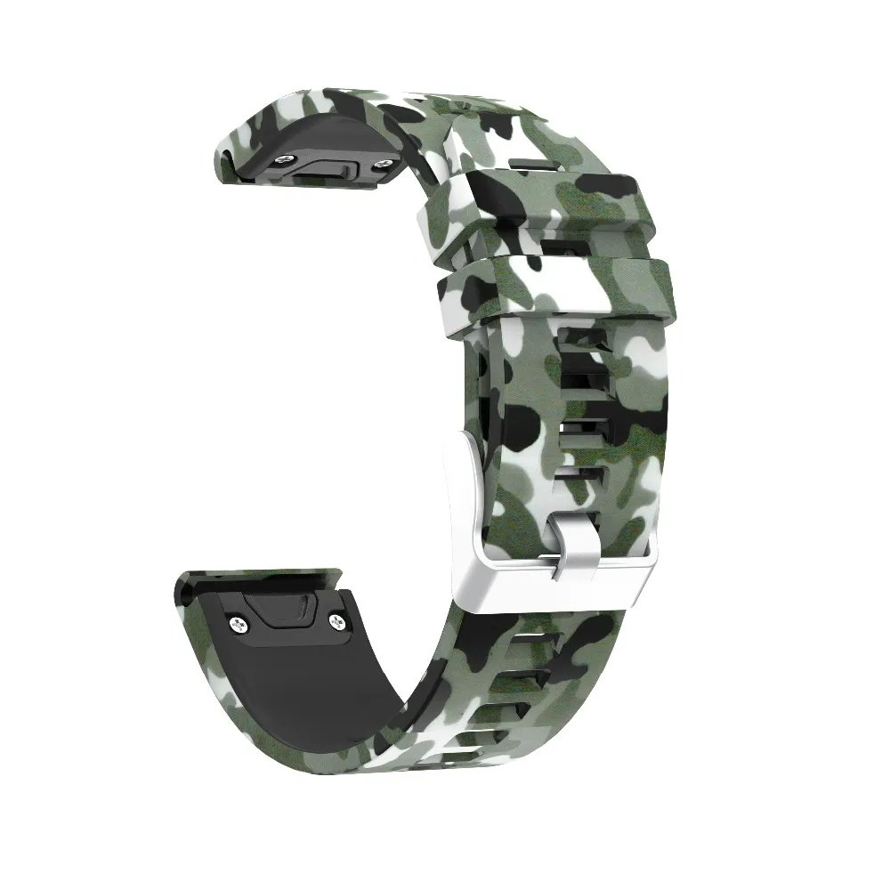 Часы полосы Quick Release запястье часы ремешок для Garmin Fenix 5 forerunner 935 gps ремешок для часов с принтом модные спортивные силиконовые