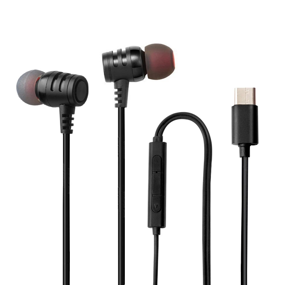 Наушники OKCSC с разъемом usb type-c с микрофоном, вставной переходник для наушников-вкладышей, кнопки управления, гарнитуры для samsung note 8 s8 xiaomi6 MIX2 letv
