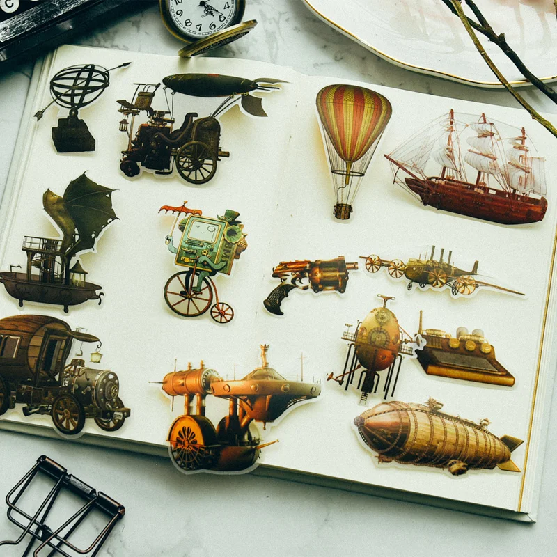 YPP CRAFT 40 шт винтажные бумажные наклейки для скрапбукинга DIY