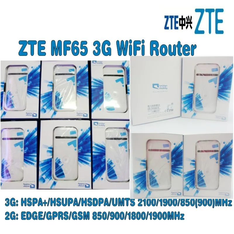 Разблокированный Мобильный Wi-Fi роутер 3G 21 Мбит/с zte mf65 | Компьютеры и офис
