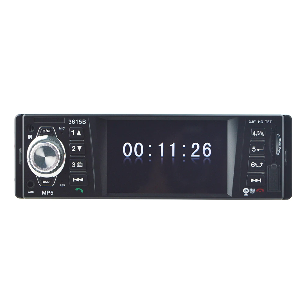 Автомагнитола 1 Din 3615B Авто Аудио Стерео FM радио камера заднего вида Bluetooth Сабвуфер