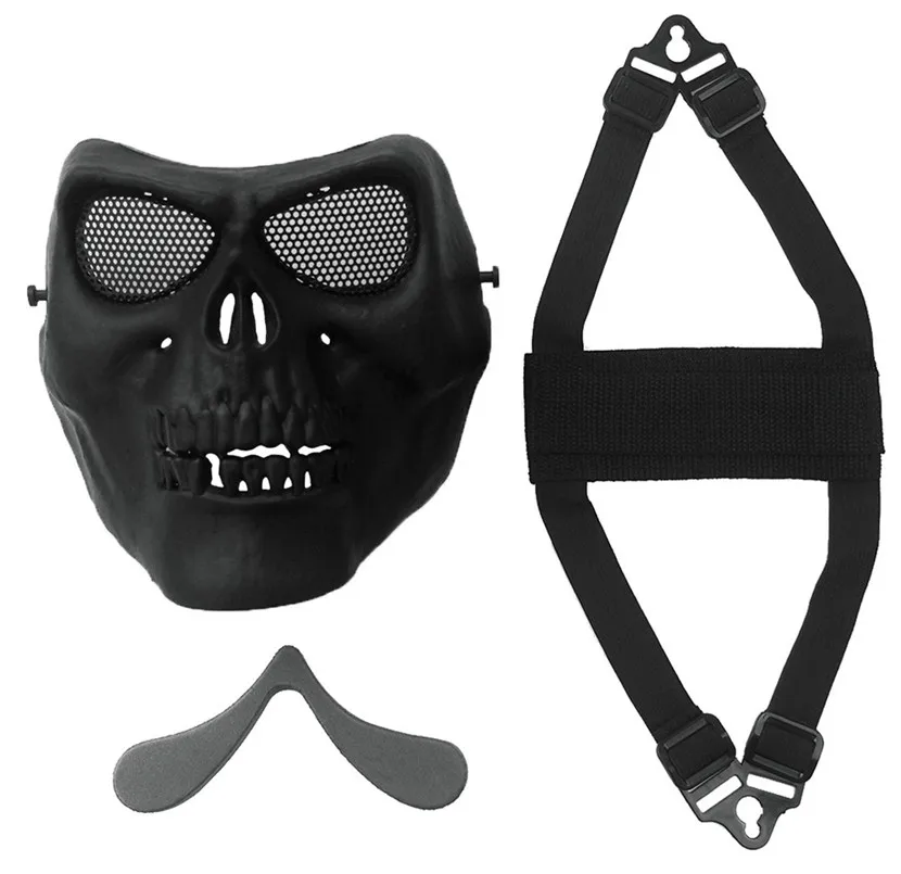 Cool Skull Multi Intball CS Face Mask Ski Bike Motorcycle Outdoor Sports Wear 2019 shield mask | Автомобили и мотоциклы