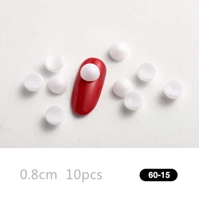 15 1 сумка жемчужные камни 3D бусины для ногтей аксессуары маркиза украшенное жемчугом капли воды гвозди шпильки все для ногтей украшения - Цвет: 15