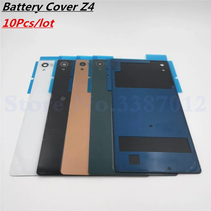 10 шт./лот Новая задняя крышка батарейного отсека для Sony Xperia Z4 Z3 + Plus E6553 корпус