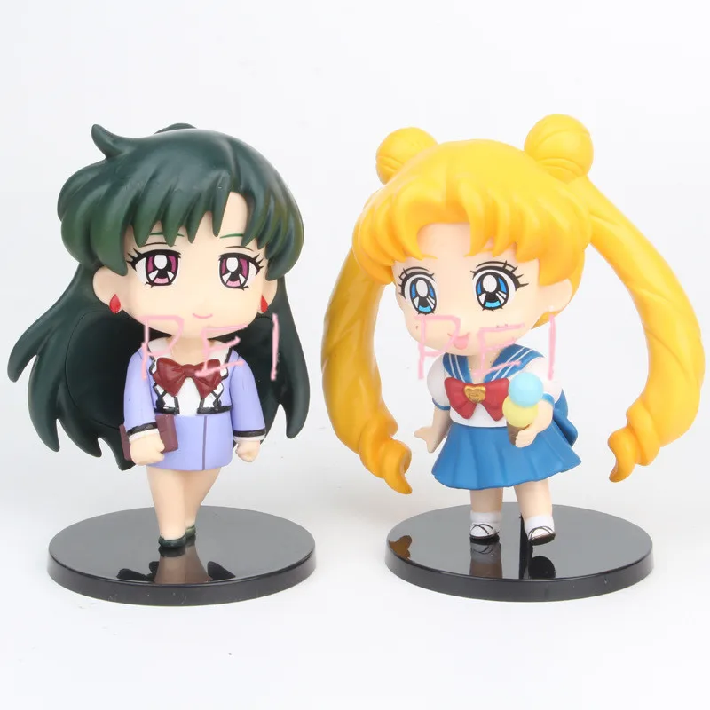 Экшн-фигурка из ПВХ игрушка в виде сердца и Вселенной Матросская луна Tsukino Usagi Chiba