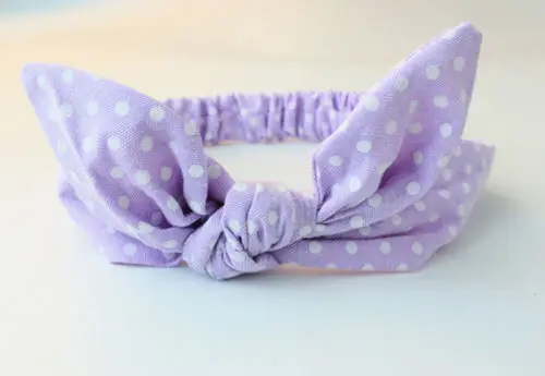 Kids Girl Baby Toddler Bow Polka Dots Plaids Striped Headband Hair Band Accessories Headwear Head Wrap | Дом и сад