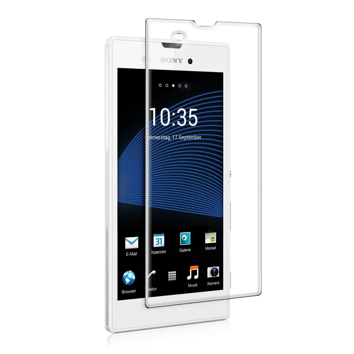 5 шт./лот закаленное Стекло для sony Xperia T3 D5103 Экран протектор Защитная пленка |
