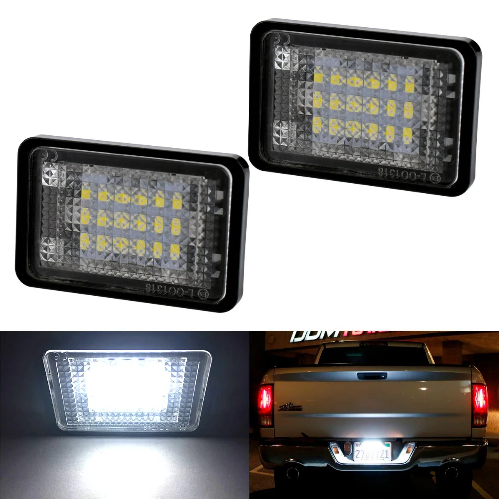 

2pcs Car LED Number License Plate Light 12V For Mercedes-Benz GLK X204 Rear Trunk Warning Lights Car Tuning Accessories