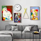 Картины на стену женские, Пикассо, серия картина, печатный плакат, декоративные, для гостиной, без рамки, аксессуары для украшения дома