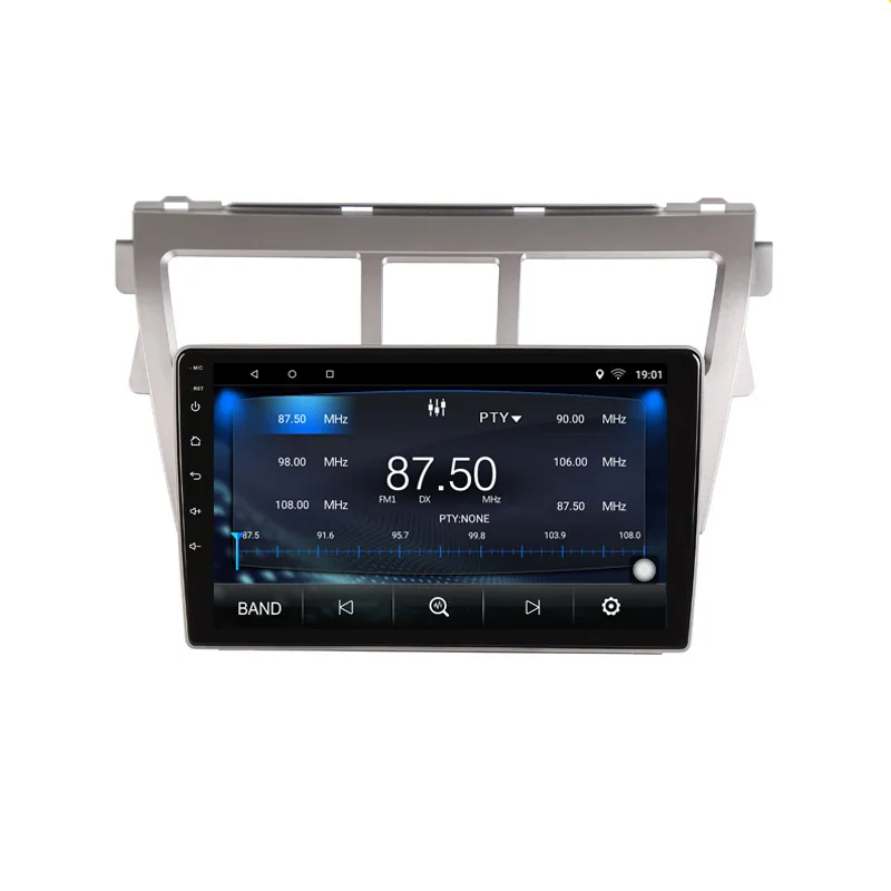 9 &quot2 + 32G 2.5D IPS Android 8 1 автомобильный DVD мультимедийный плеер GPS для Toyota Vios YARIS 2008 2009