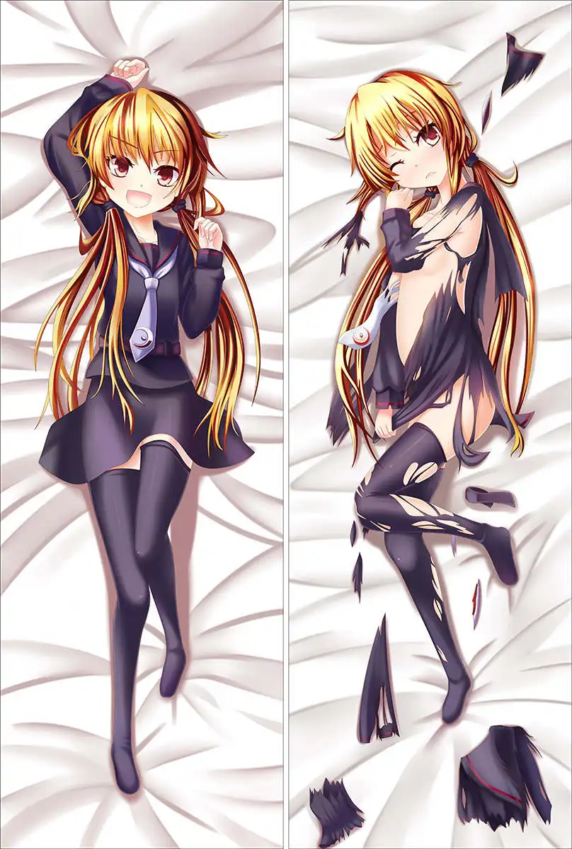 

kantai collection anime Characters Kisaragi & Satsuki & Yamakaze pillow cover Murasame & Shigure (kancolle) body Pillowcase