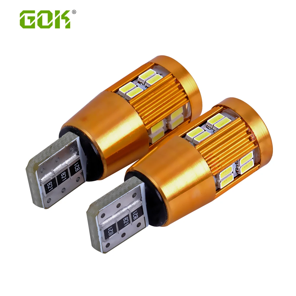 1 шт. Автомобильный свет T10 w5w Led canbus t10 22smd led 3014 ксеноновый Белый светодиодный