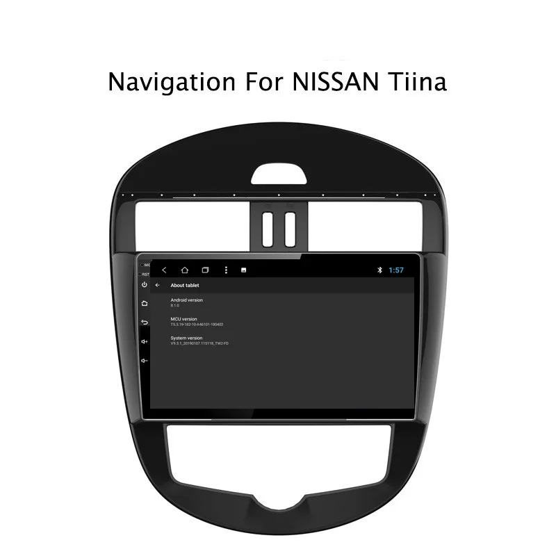 NAVITOPIA 10.1inch Quad Core/Octa Core Android 8.1 Car DVD Multimedia GPS Navigation for Nissan Tiida 2011-2015 | Автомобили и