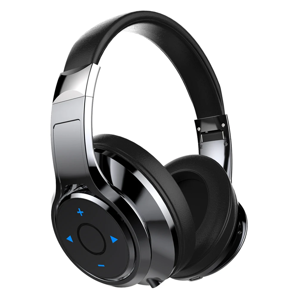 ZEALOT B22 Накладные наушники Bluetooth стерео Bluetooth гарнитура Беспроводные басовые наушники с микрофоном для телефонов компьютера - Цвет: Iron gray