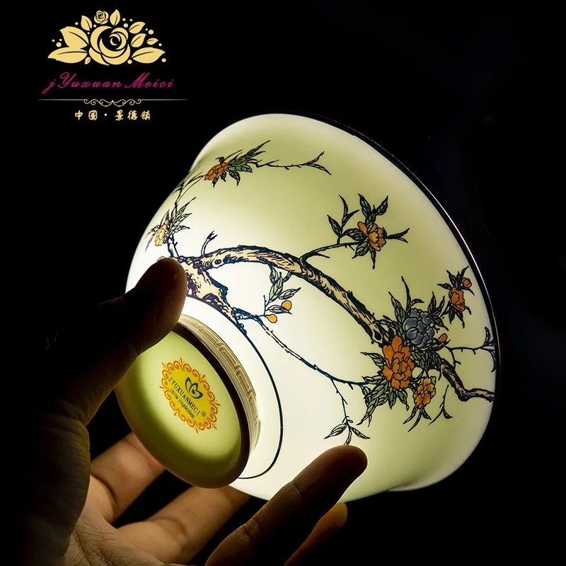 Рождество Цзиндэчжэнь высокое качество костяной фарфор посуда с изображением