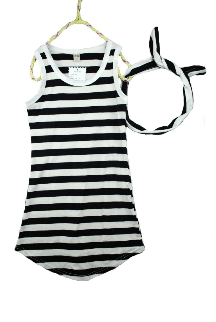 Платья в полоску для маленьких девочек от 2 до 6 лет обтягивающие платья из 100%