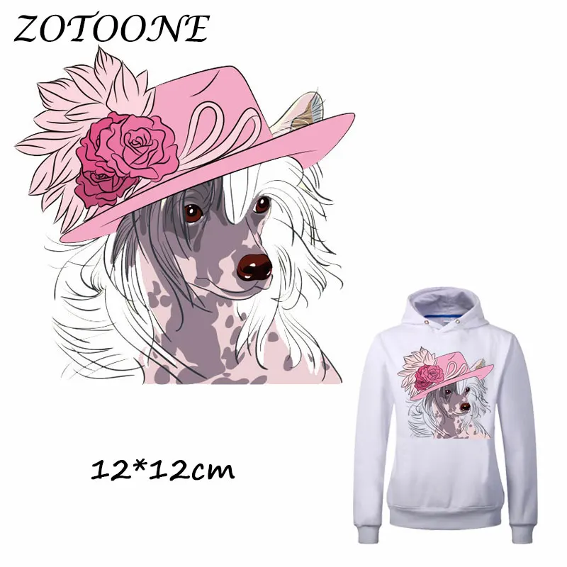 ZOTOONE цветочный принт для собак патч от одного года до четырех лет глажки рубашек