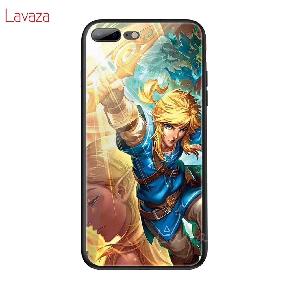 TG16 Мягкий чехол Lavaza Legend of Zelda из закаленного стекла для Apple iPhone 6 6 S 7 8 Plus 5 5S SE X XS MAX XR TPU - Цвет: TG16