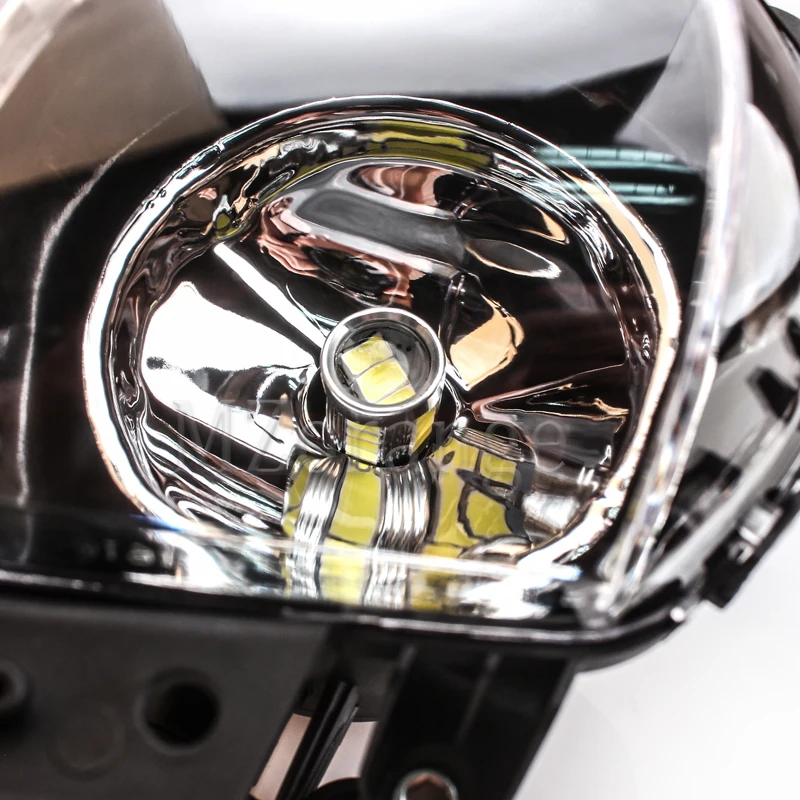 LED Fog Lights For BMW E90 E91 3 Series 325 328 335 2005 2006 2007 2008 Clear fog lamp DRL fog light foglights