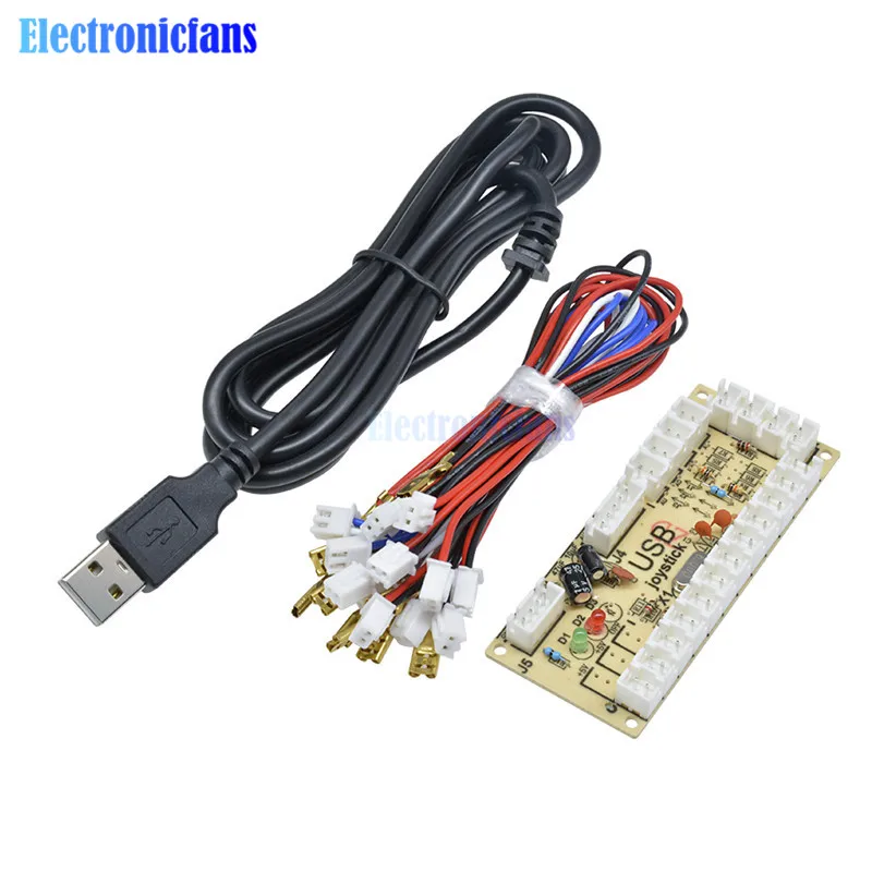 Нулевая задержка USB энкодер на джойстик для ПК и кнопки Боевая палка модуль