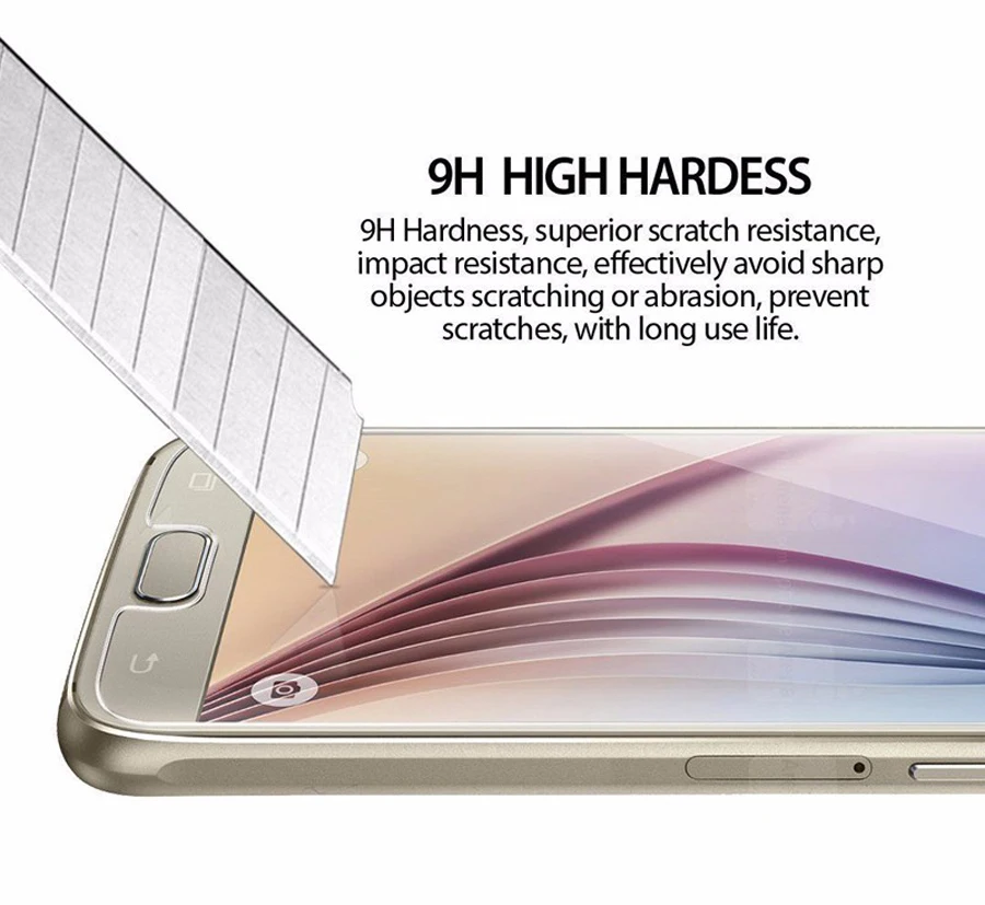 Закаленное стекло для SAMSUNG Galaxy A3 A5 A7 2015 2016 2017 защитная пленка 9H на экран A300 A310 A320 A500