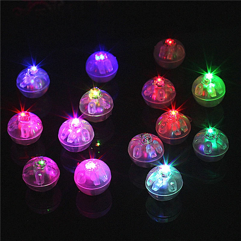 

100pcs/set LED light balloon lantern lamps ball tumbler flash luminous Home Decor bar christmas wedding decorations lantern led